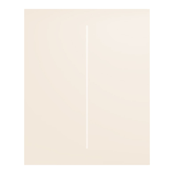 AJAX SYSTEMS Ajax LightSwitch CenterButton (2-gang) gomb középső, két kapcsolós sorolókerethez, elefántcsont színű